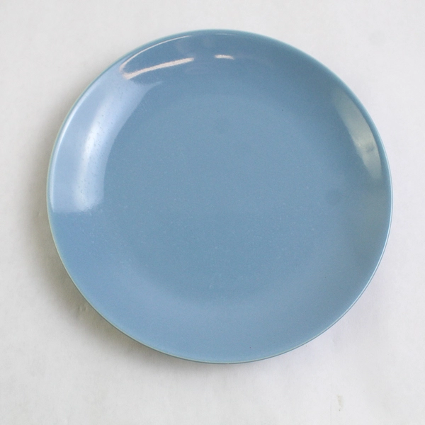 Lot of 2 Stoneware Salad Plates Blue And White 7.5 Inch Japan