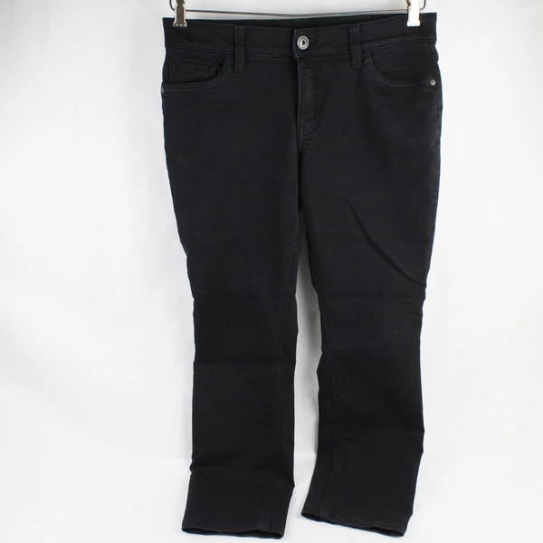 Liz Claiborne Women's Black Mid Rise Jean Dress Pants Size 8 - Good Condition