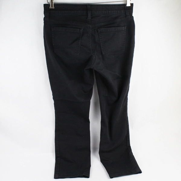 Liz Claiborne Women's Black Mid Rise Jean Dress Pants Size 8 - Good Condition