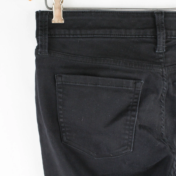 Liz Claiborne Women's Black Mid Rise Jean Dress Pants Size 8 - Good Condition