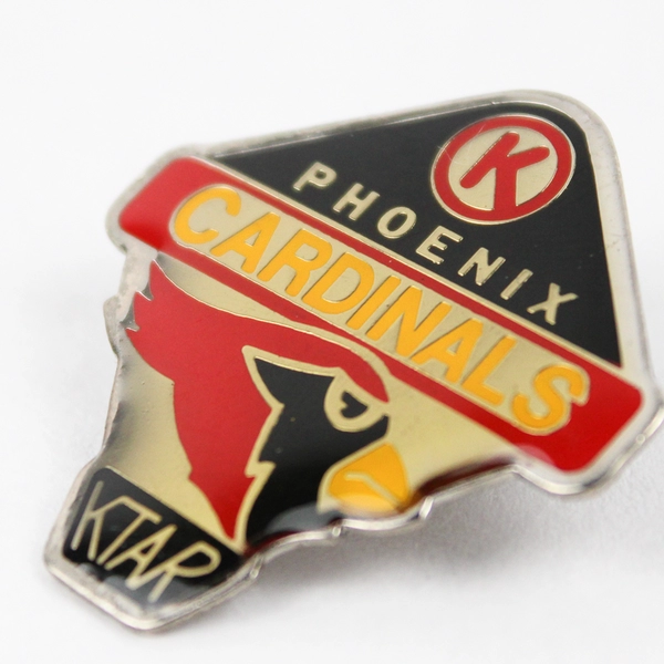 Circle K Phoenix Cardinals KTAR Collectible Lapel Pin