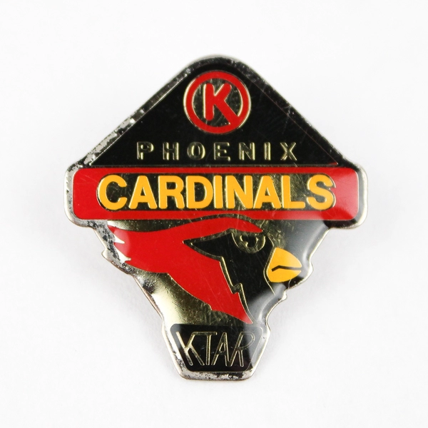 Circle K Phoenix Cardinals KTAR Collectible Lapel Pin