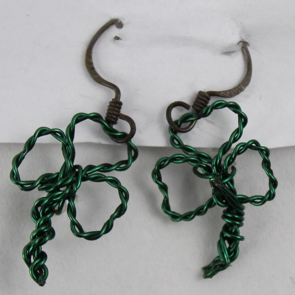 Lot of 3 Green St. Patrick's Day Earrings for Pierced Ears - Shamrock Jewelry