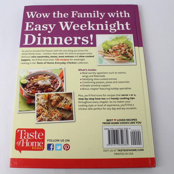 Taste of Home Everyday Chicken by Catherine Cassidy and Heather Ray Hardcover