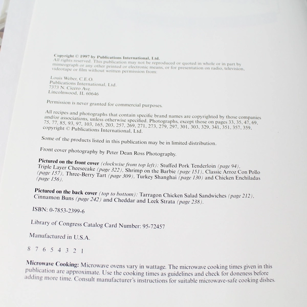 Brand Names Cookbook In The Kitchen with America's Favorite Recipes