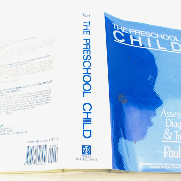 The Preschool Child: Assessment Diagnosis & Treatment Paul V. Trad 1989 HC