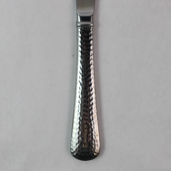 Lot of 6 Reed Barton Olde English Hammer Modern Solid Dinner Knives 9" Stainless