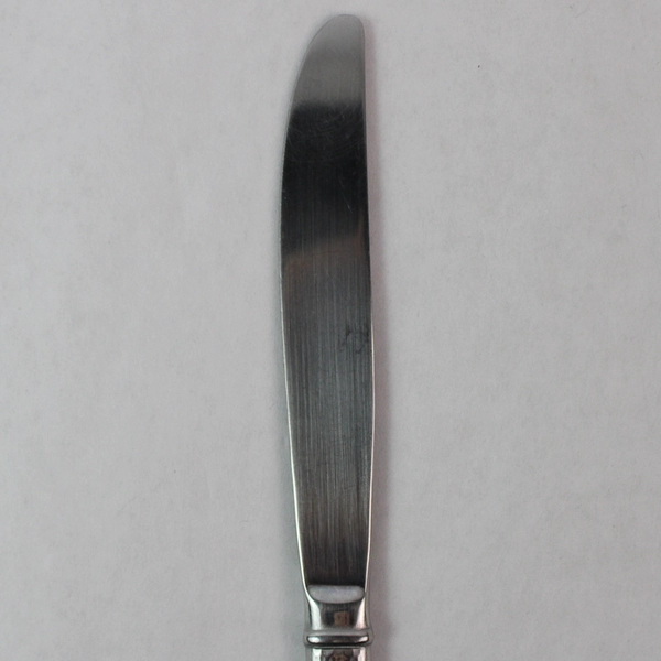 Lot of 6 Reed Barton Olde English Hammer Modern Solid Dinner Knives 9" Stainless