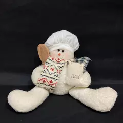 Crazy Mountain Baker 12" Plush Toy with Chef Hat & Spoon - Good Condition
