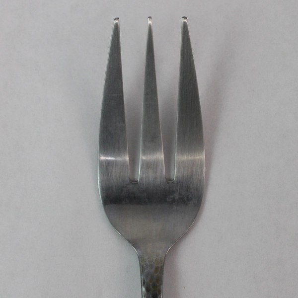 Reed Barton Olde English Hammered Solid Serving Fork 8 5/8" Stainless Steel