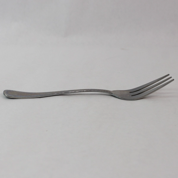 Reed Barton Olde English Hammered Solid Serving Fork 8 5/8" Stainless Steel