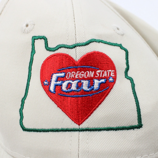Port Authority Oregon State County Fair Embroidered Cotton Blend Cap One Size