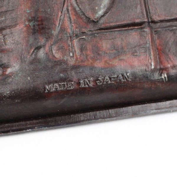 Vintage San Francisco California Metal Souvenir Tray Made in Japan Flawed