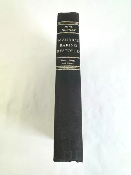 Maurice Baring Restored by Paul Horgan 1970 HC Farrar Straus and Giroux