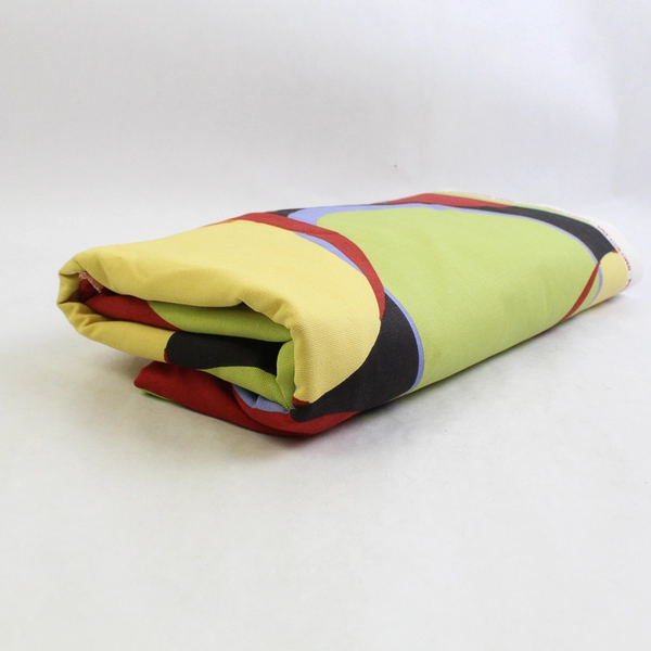 Vintage Braemore Textiles Abstract Geometric Print Fabric 56" x 3+ Yds