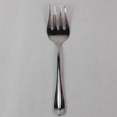 Hampton Silversmiths Stainless Steel ELAINE Cold Meat Serving Fork 8.75"