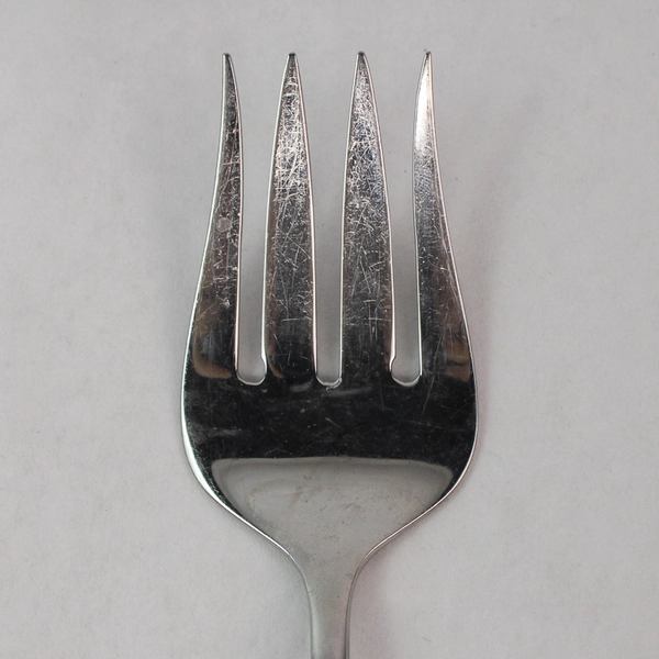Hampton Silversmiths Stainless Steel ELAINE Cold Meat Serving Fork 8.75"