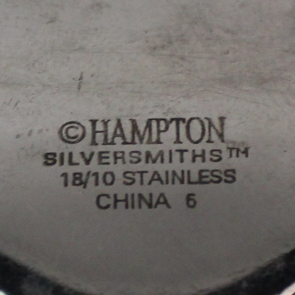 Hampton Silversmiths Stainless Steel ELAINE Cold Meat Serving Fork 8.75"