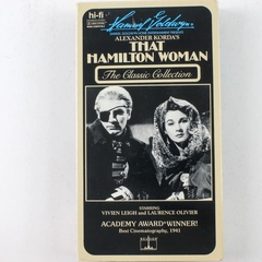 That Hamilton Woman VHS 1987 Vivien Leigh Classic Film Pre-Owned Untested