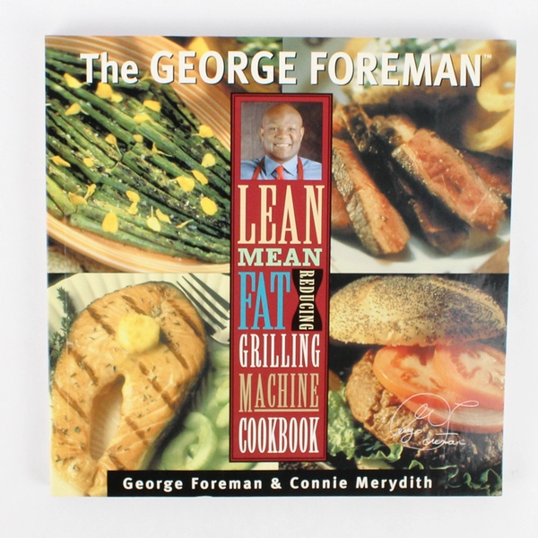 George Foreman Lean Mean Fat Reducing Grilling Machine Cookbook 2000 PB