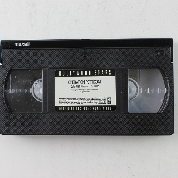 Operation Petticoat VHS 1988 Cary Grant Tony Curtis Comedy Classic Pre-Owned