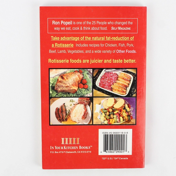 Ron Popeil's Rotisserie & BBQ Recipe Collection 1998 PB Easy To Make Recipes