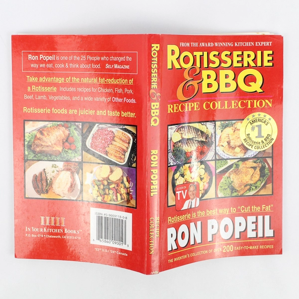 Ron Popeil's Rotisserie & BBQ Recipe Collection 1998 PB Easy To Make Recipes