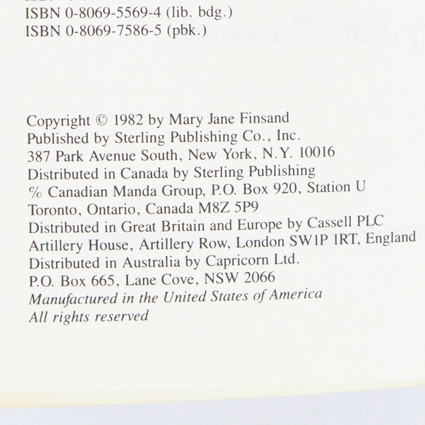 Diabetic Candy Cookie & Dessert Cookbook by Mary Jane Finsand 1982 Paperback