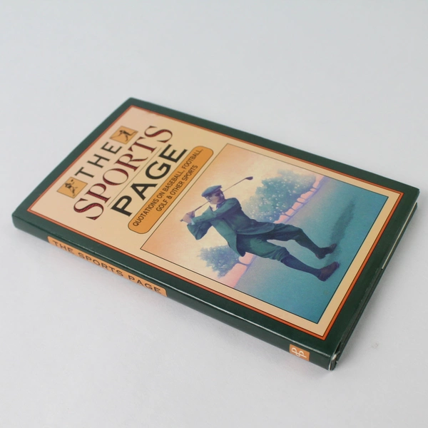 The Sports Page by Peter Beilenson 1989 Peter Pauper Hardcover