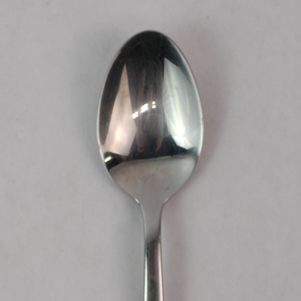 Lot of 4 Hampton Silversmiths Felicia 8" Place Oval Spoons 18/10 Stainless Steel