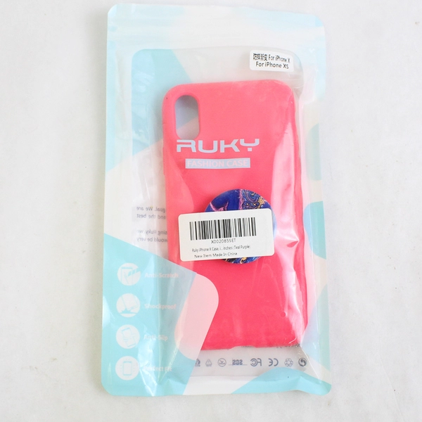 Ruky Fashion Case iPhone X Pink