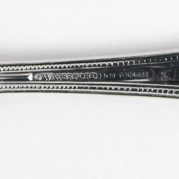 Waterford Brayton Bead 7 1/8" Place Oval Spoon 18/10 Stainless Steel