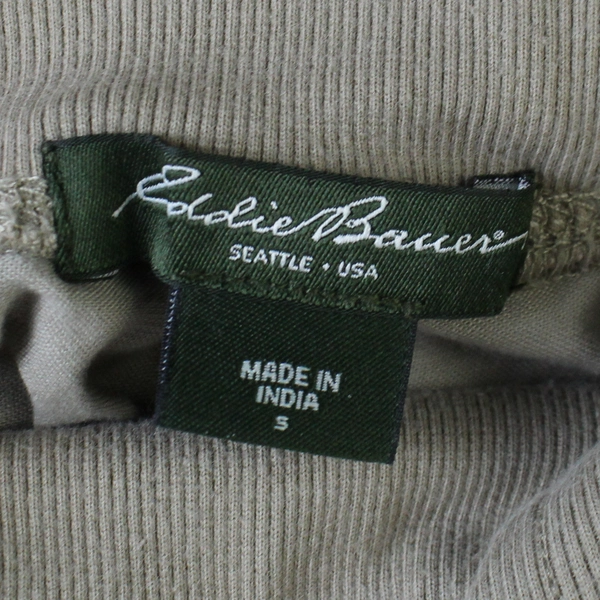 Eddie Bauer Beige Drawstring Ankle Pants Women's Size S - Very Good Condition