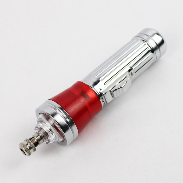 6 Piece Torch Tool Kit With Black Leather Rolls Royce Case