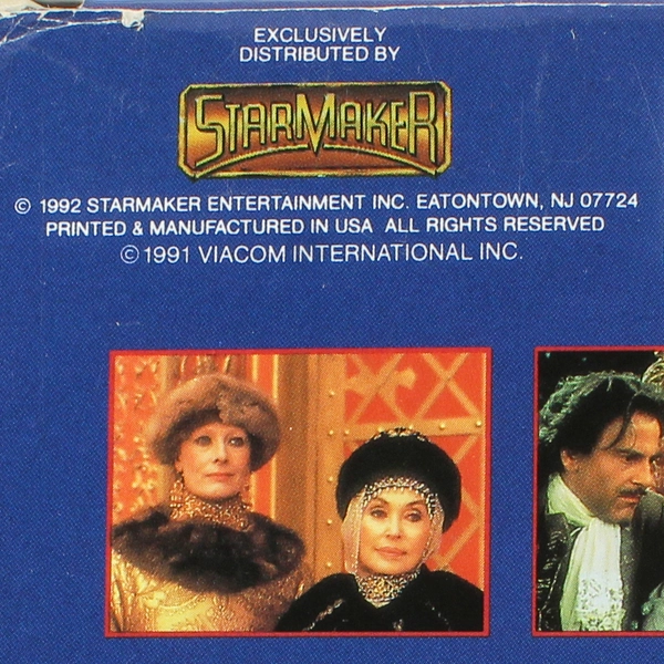 Peter the Great 1992 VHS 3-Tape Set Maximilian Schell Historical Drama