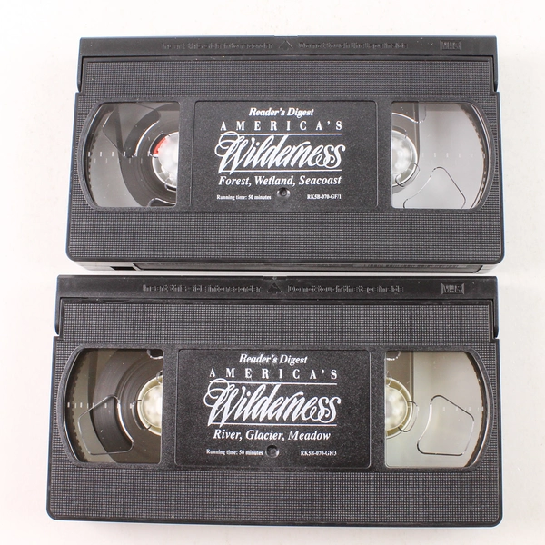 Reader's Digest America's Wilderness 1995 VHS 3-Pack