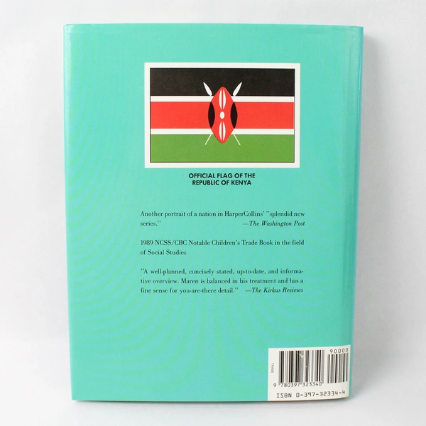 The Land and People of Kenya by Michael Maren 1989 Hardcover