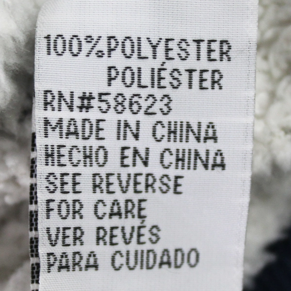 Creazioni Effeci Blue Full-Zip Hoodie Jacket Women's Size Small