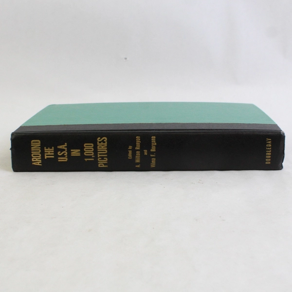 Vintage Around the USA in 1,000 Pictures 1956 Hardcover Ex-Library