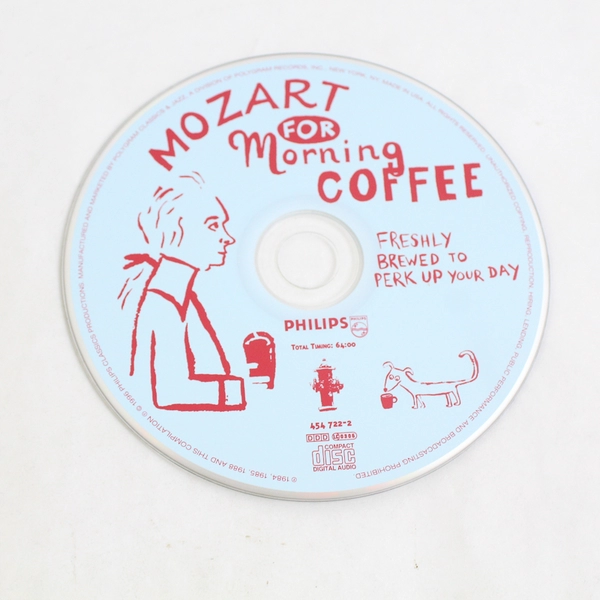 Mozart for Morning Coffee Various Artists CD 1996 Philips Classics