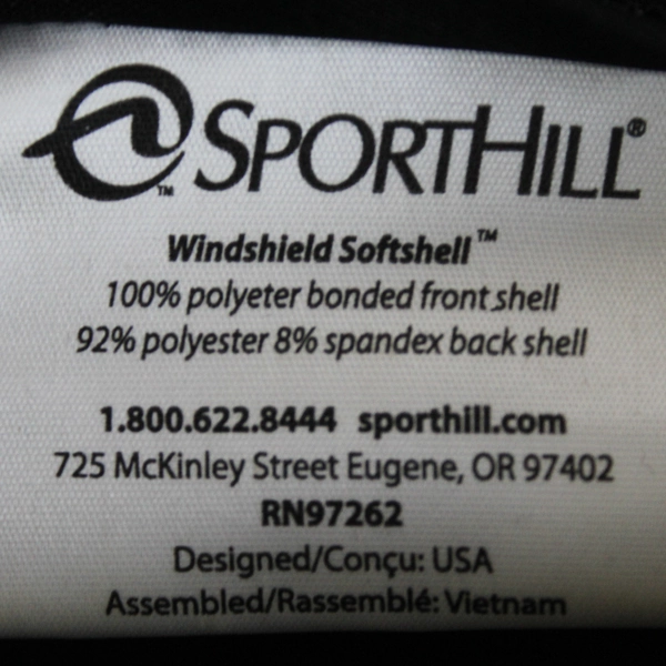 SportHill Blue and Brown Plaid Windshield Jacket Women's Medium