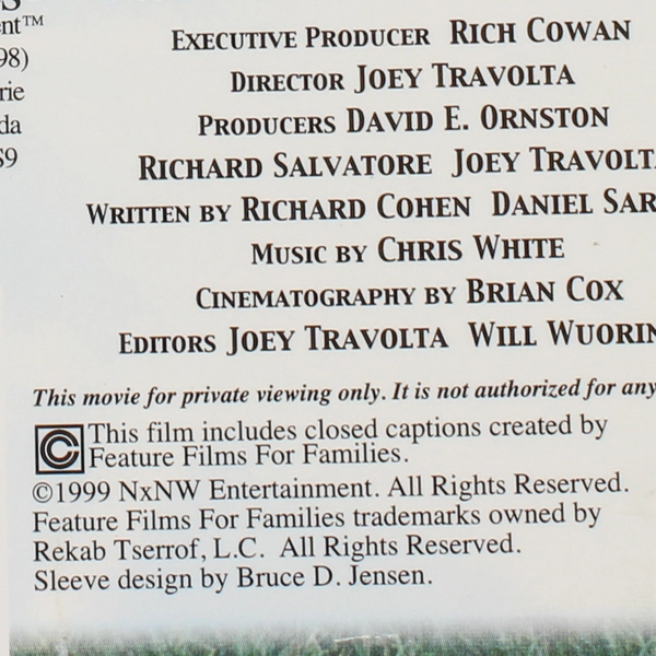 Mel 1999 VHS Tape - Feature Films for Families - Pre-Owned, Untested