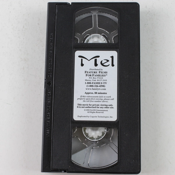 Mel 1999 VHS Tape - Feature Films for Families - Pre-Owned, Untested