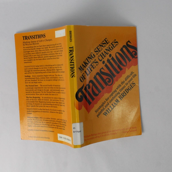 Transitions by William Bridges 1987 Addison-Wesley Paperback