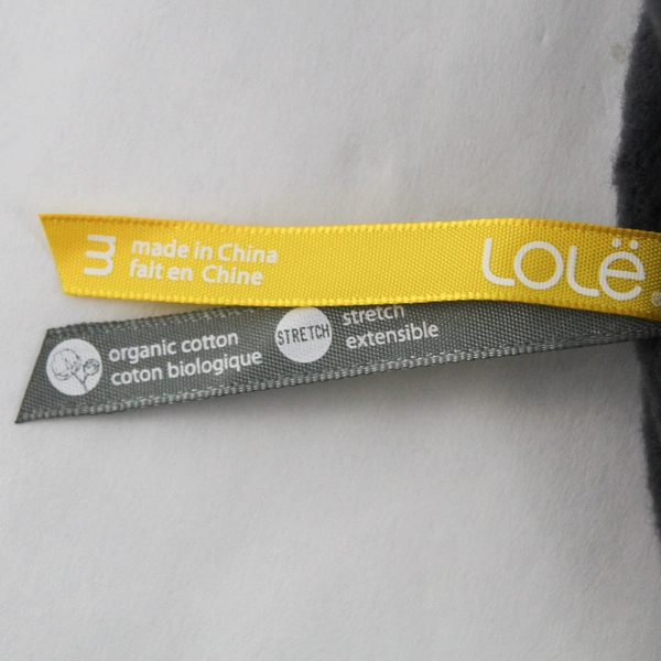 LOLË Gray Turtleneck Pullover Women's Medium Drawstring with Pockets