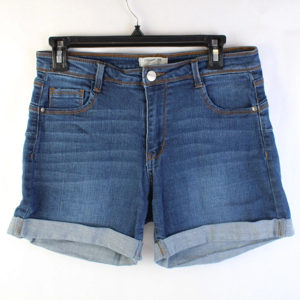 Chocolate USA Shorts Women's Blue Denim Jean Shorts Size Large