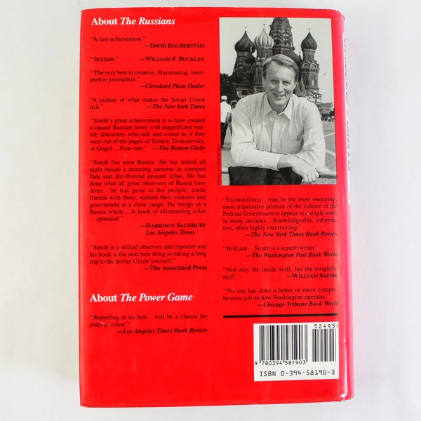 The New Russians by Hedrick Smith 1990 Hardcover Book Pre-Owned Condition