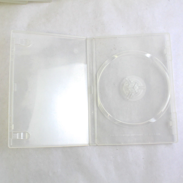 Lot of 16 Black and Clear Replacement DVD Cases