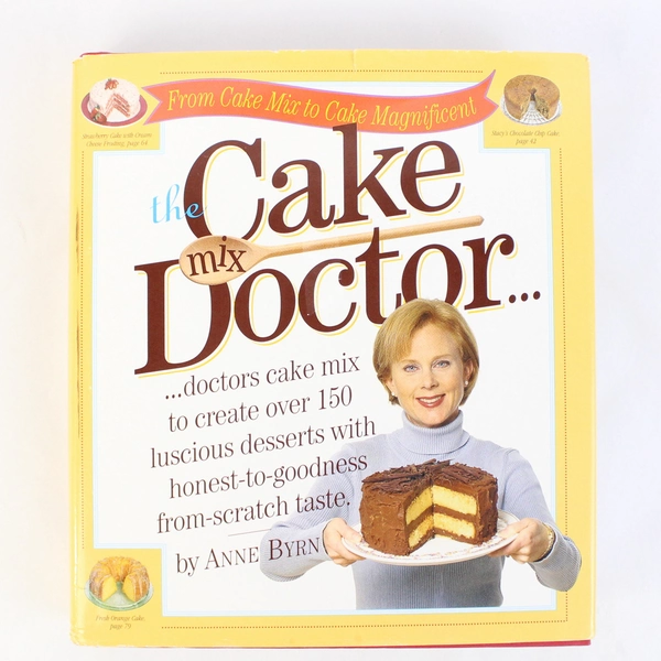 The Cake Mix Doctor Over 150 Luscious Desserts Anne Byrn 1999 Workman HC