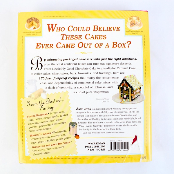 The Cake Mix Doctor Over 150 Luscious Desserts Anne Byrn 1999 Workman HC